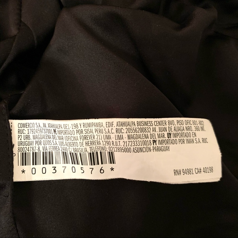 Forever 21 · Tweed Crop Blazer Black White and Silver Cropped Jacket - Picture 10 of 10